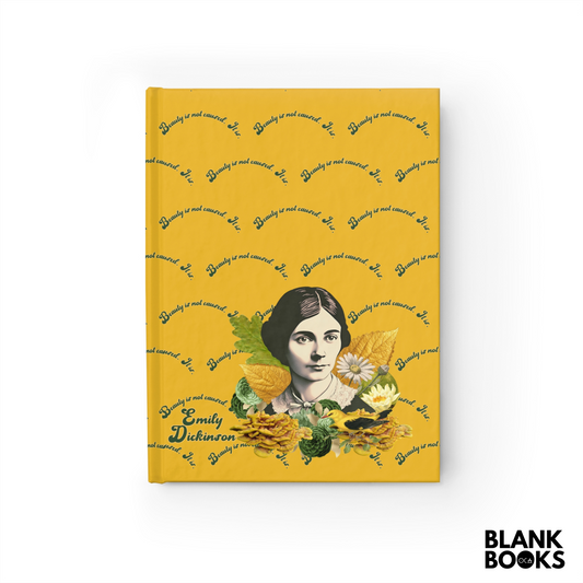 Emily Dickinson Journal (Double Sided Lined Notebook) 2 Color Options