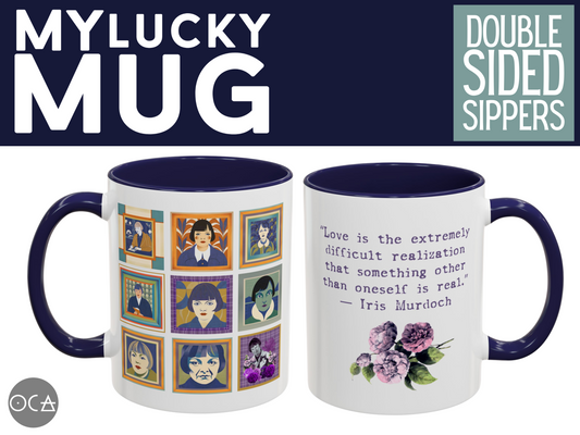 Iris Murdoch Mug (DoublesidedQuote Mug)