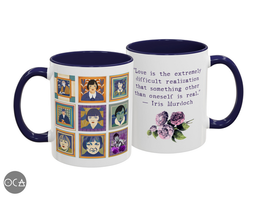 Iris Murdoch Mug (DoublesidedQuote Mug)