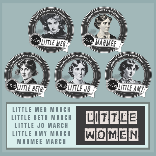 Little Women TeaRing (Herbal Tea Sampler Set/Gift Set/5 teas)