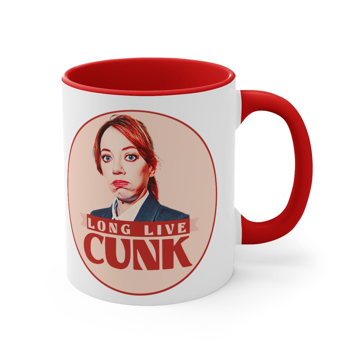 Philomena Cunk Mug (Doublesided/2 Color Options) Herbteller Lucky Mugs