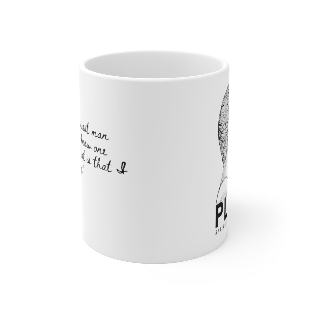 Plato Ceramic Mug 11oz (Double-sided) – Original Creative Apothecary