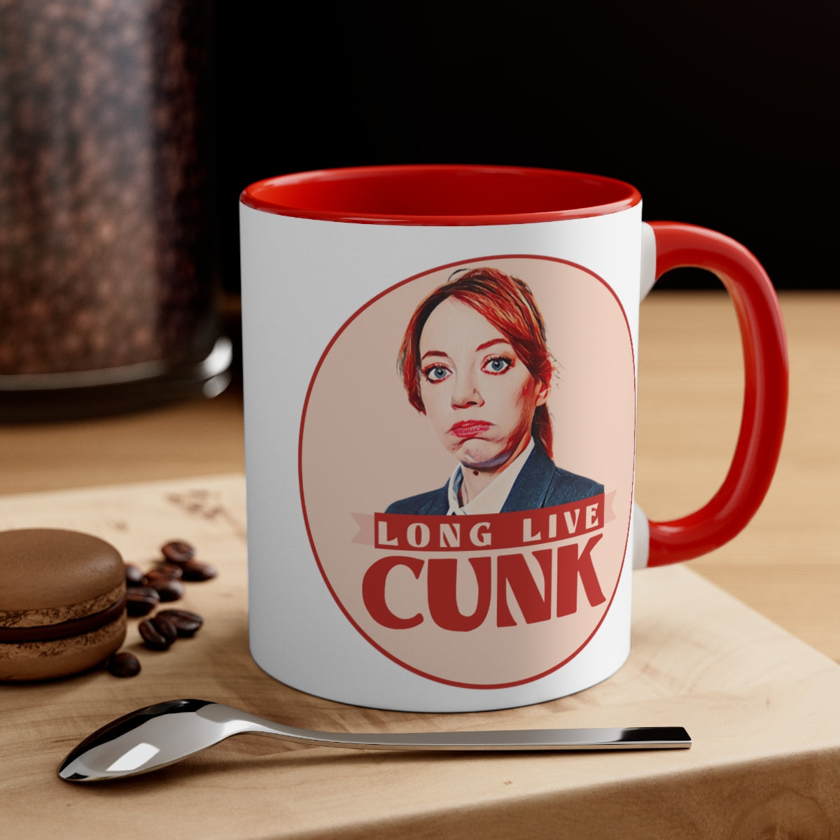 Philomena Cunk Mug (Doublesided/2 Color Options) Herbteller Lucky Mugs